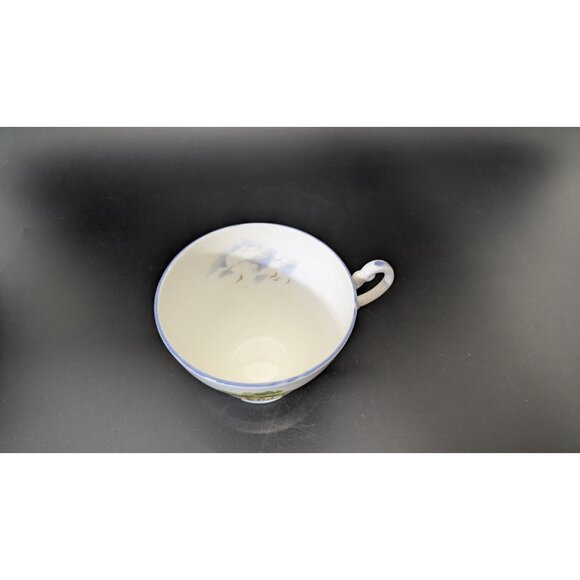 Allyn Nelson Fine Bone China Cottage Teacup Floral Cottage England Vintage - Picture 6 of 10